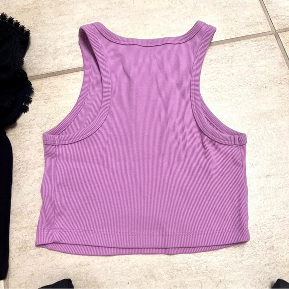 AERIE - BUNDLE 4 - cropped baby tank trendy cute tops women size XS - Picture 12 of 13